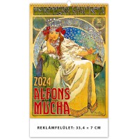Alfons Mucha falinaptár \H259\
